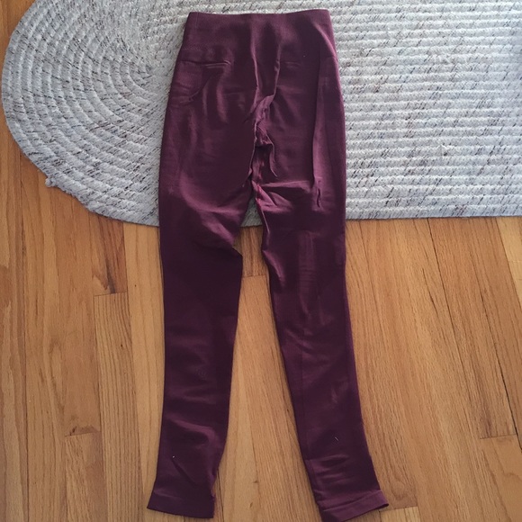Maroon lululemon leggings - Picture 2 of 3